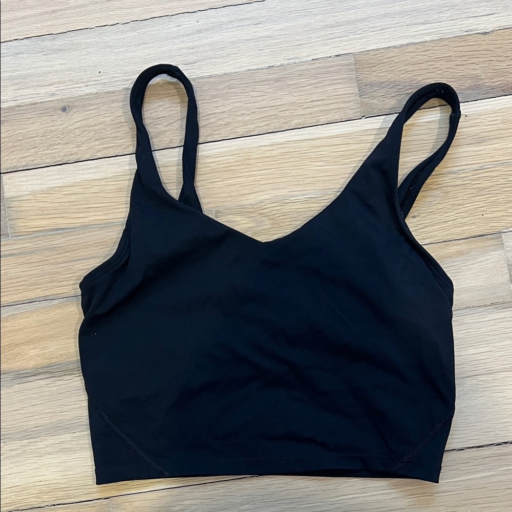 Lululemon Athletica Black Bra Top